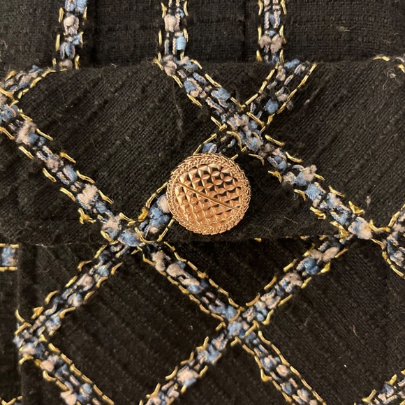 Tweed Zimmermann dress with gild buttons - Picture 4 of 5